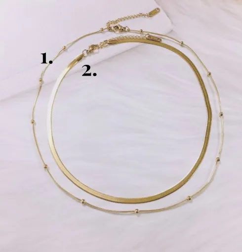 STACKABLE NECKLACES // 2 STYLES