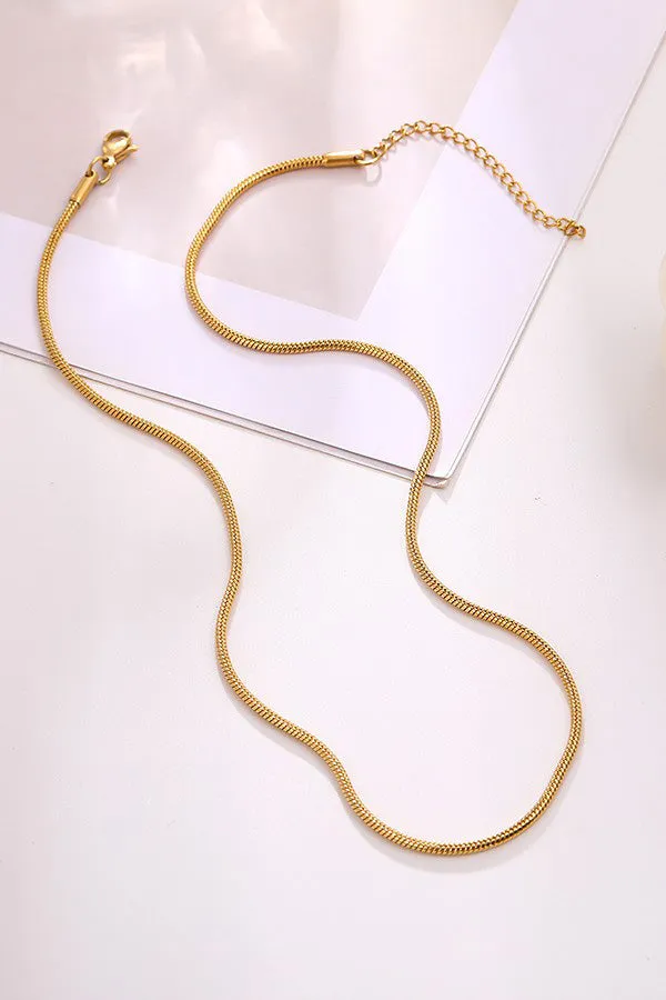 Stainless Steel Tarnish Free All Chain Statement Necklaces