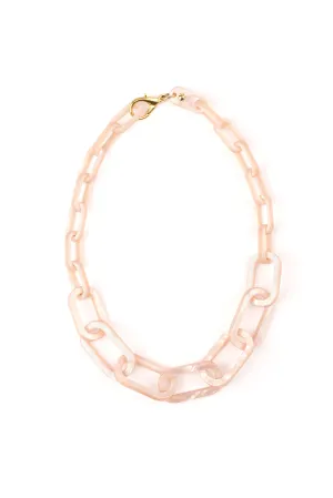 Statement Choker - Necklaces Blush Pink