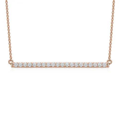 Statement Diamond Bar Pendant