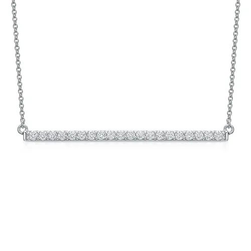 Statement Diamond Bar Pendant