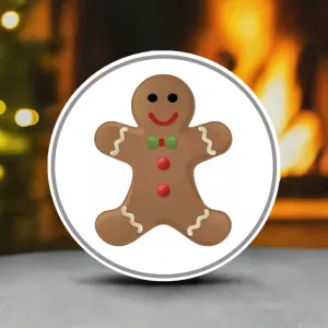 Statement Gingerbread Person Snap