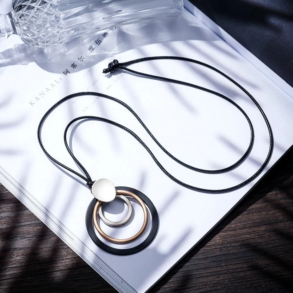 Statement Women Long Necklace