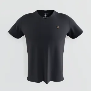Steel Gray V Neck