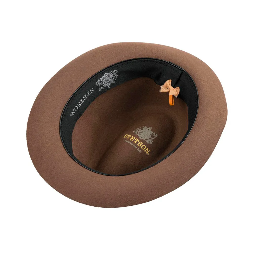 Stetson - Vernier Player Hat - Fedora - Brown