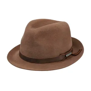 Stetson - Vernier Player Hat - Fedora - Brown