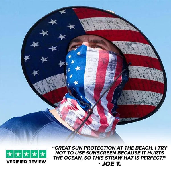 STRAW HAT PACK: 1 HAT & 3 FACE SHIELDS ® | PICK YOUR PACK
