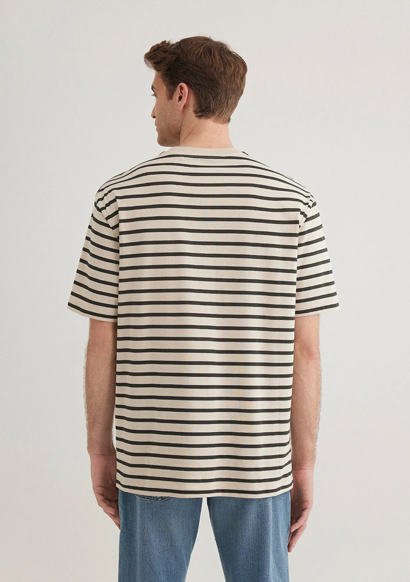 Striped Brown Shirt