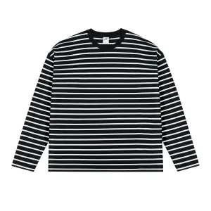 Striped Crew Neck Sweatshirt