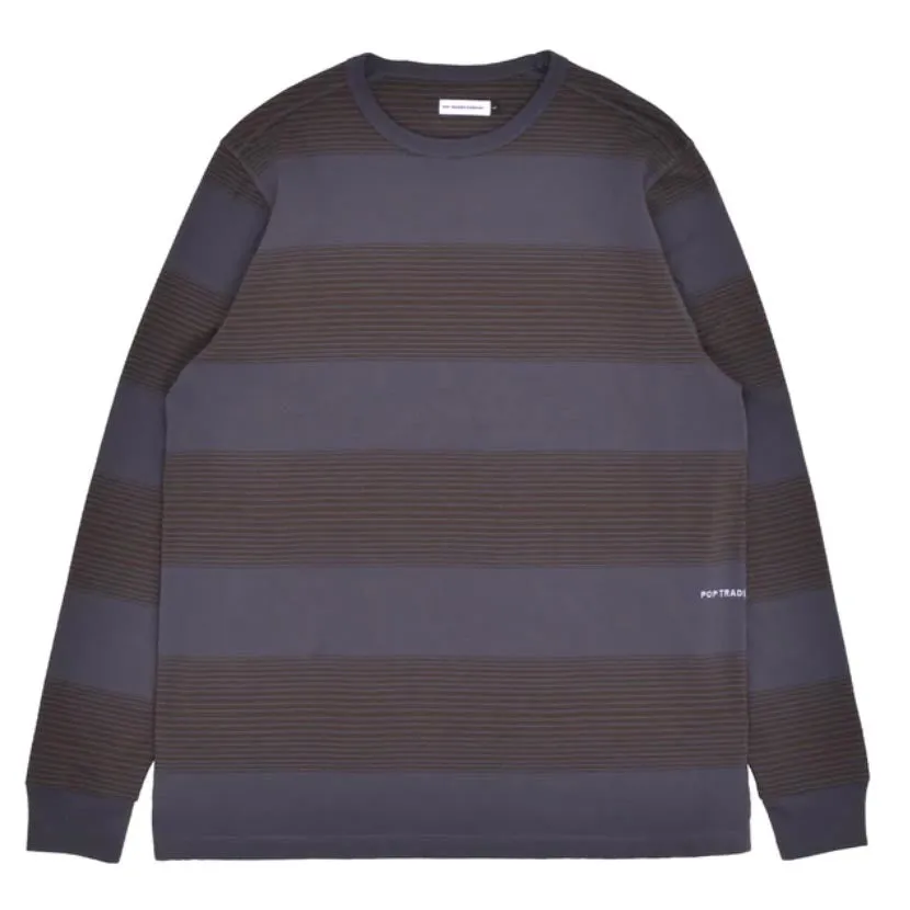 striped logo longsleeve t-shirt