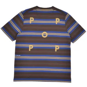 striped logo t-shirt
