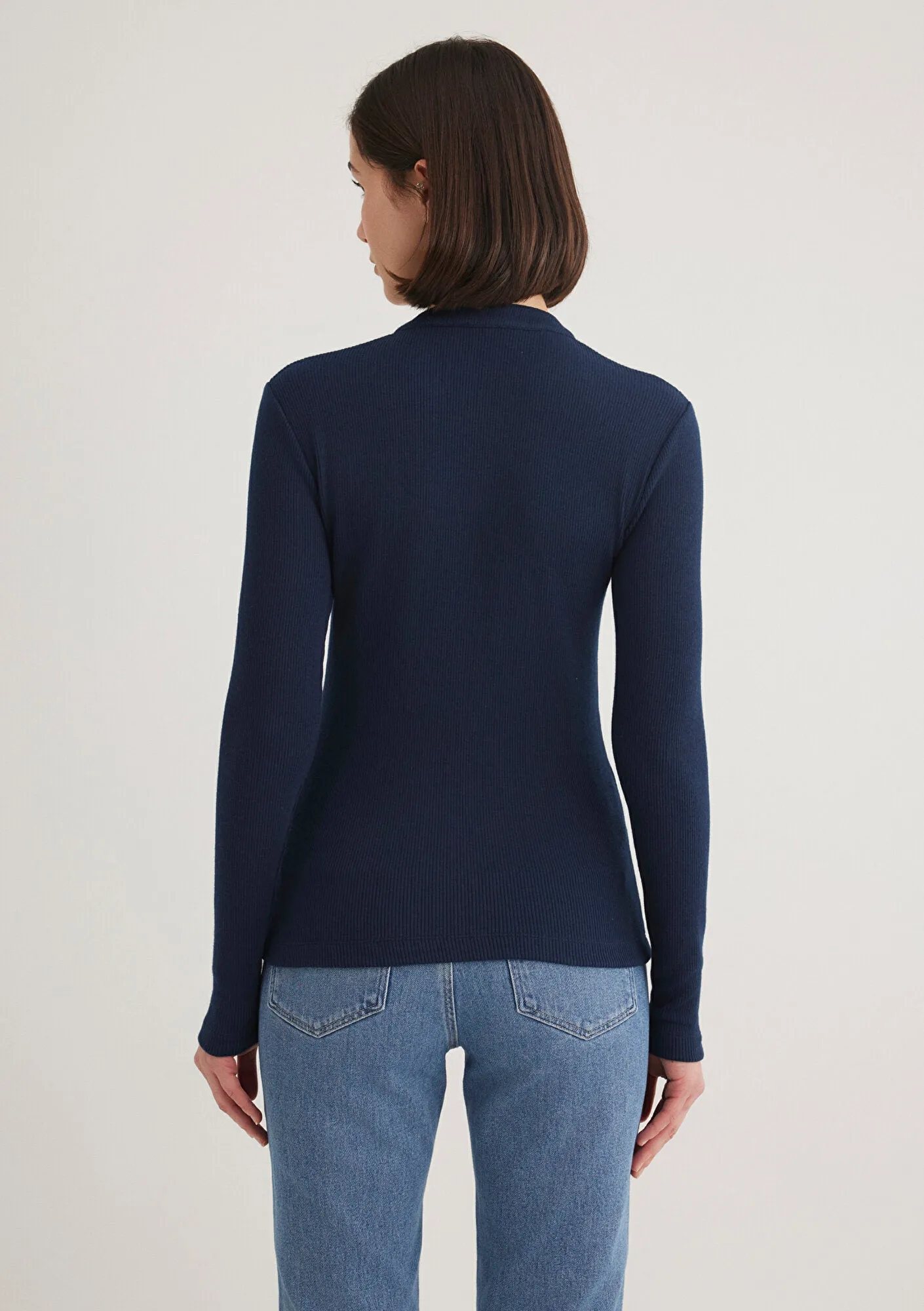 Striped Navy Blue T-Shirt