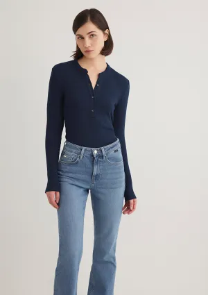 Striped Navy Blue T-Shirt
