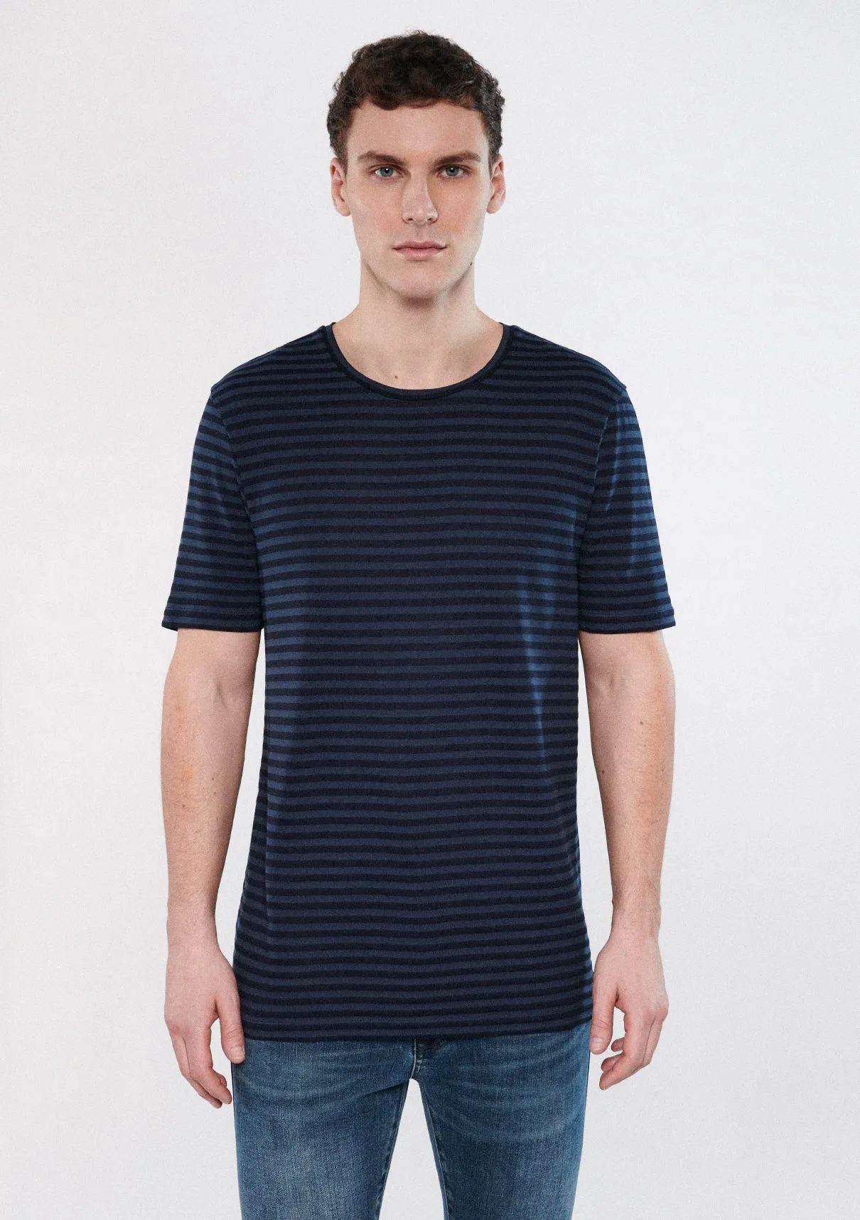 Striped Navy T-Shirt