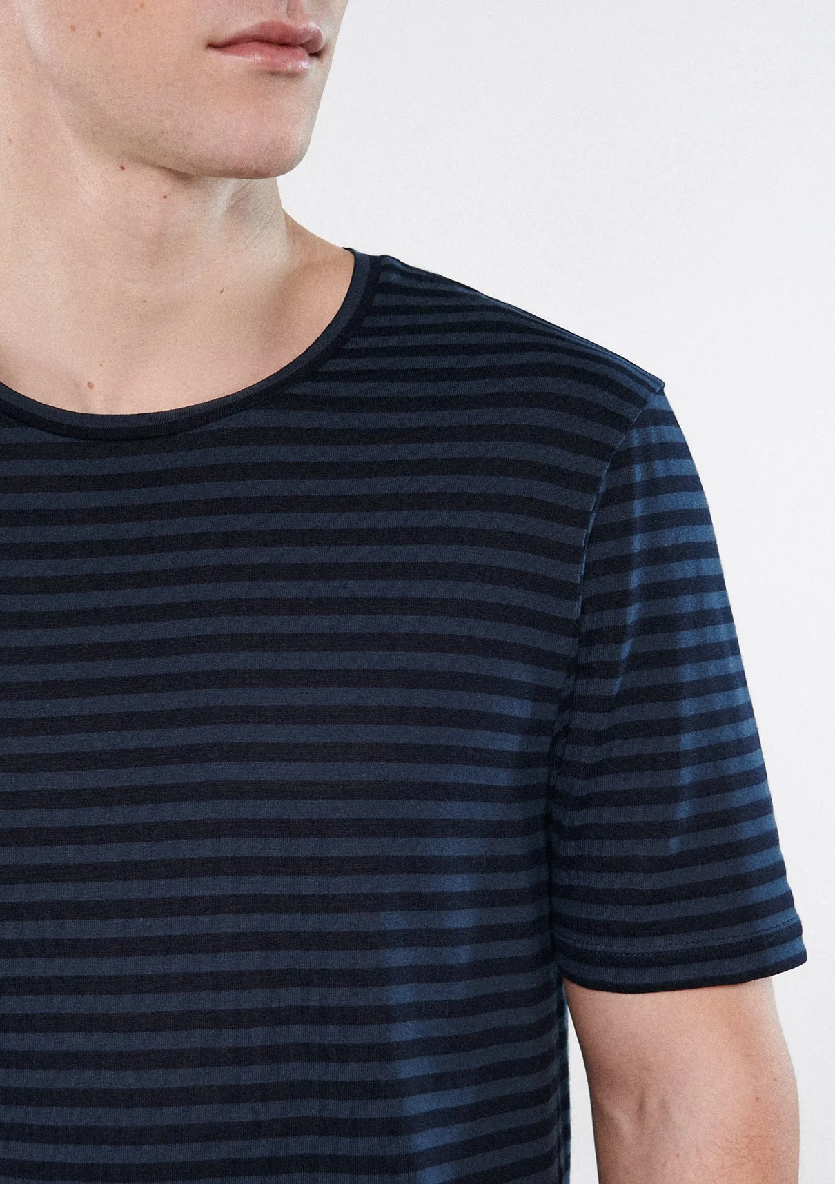 Striped Navy T-Shirt