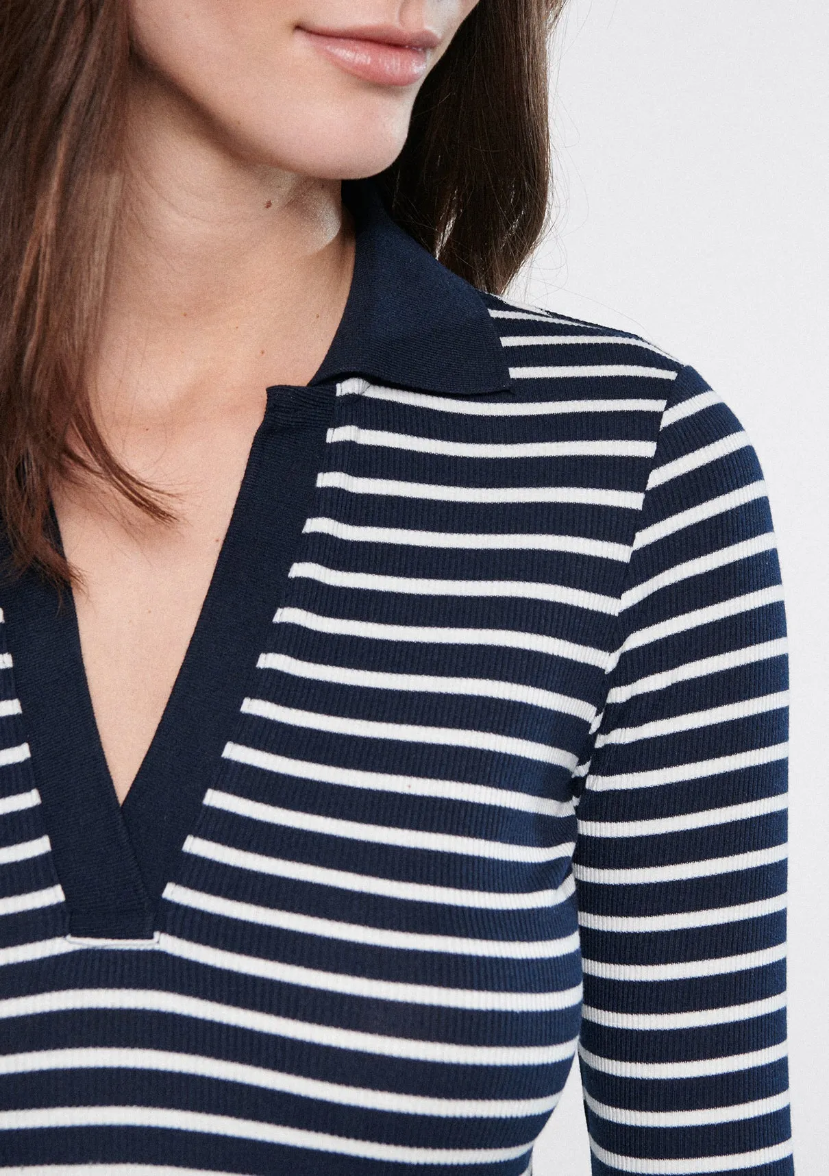 Striped Polo
