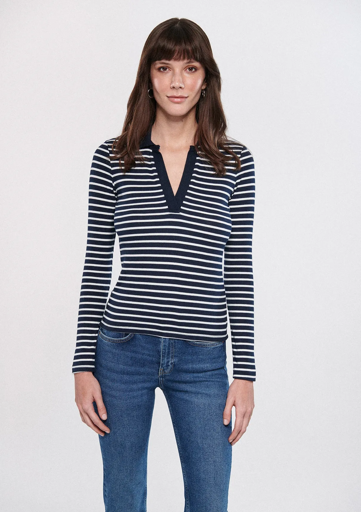 Striped Polo