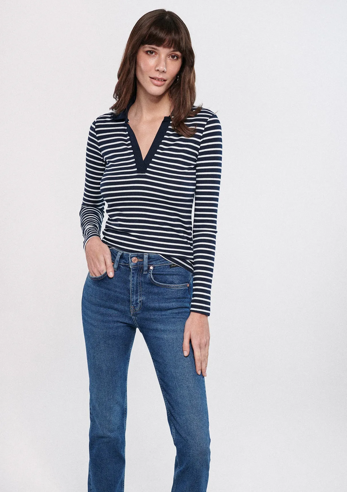 Striped Polo