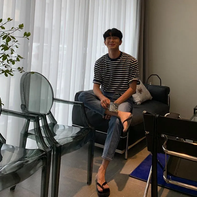 Striped Short-sleeve T-shirt