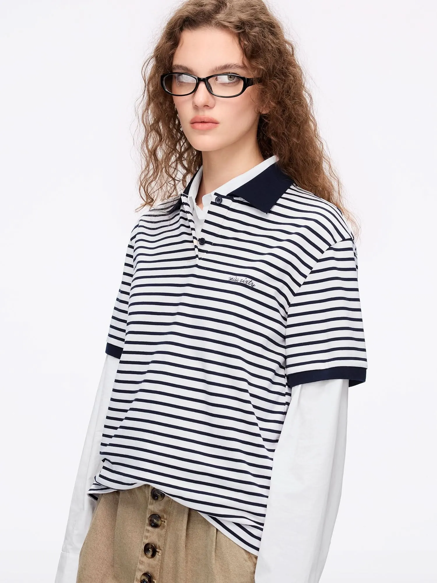 Striped Short-Sleeve T-Shirt