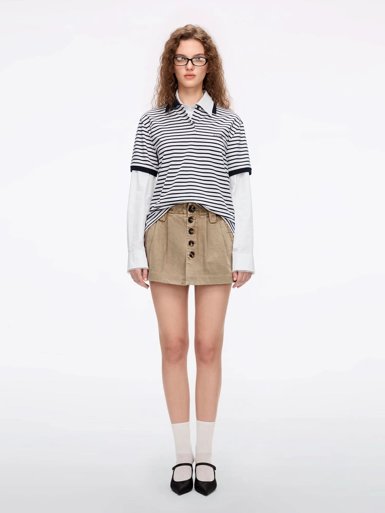 Striped Short-Sleeve T-Shirt