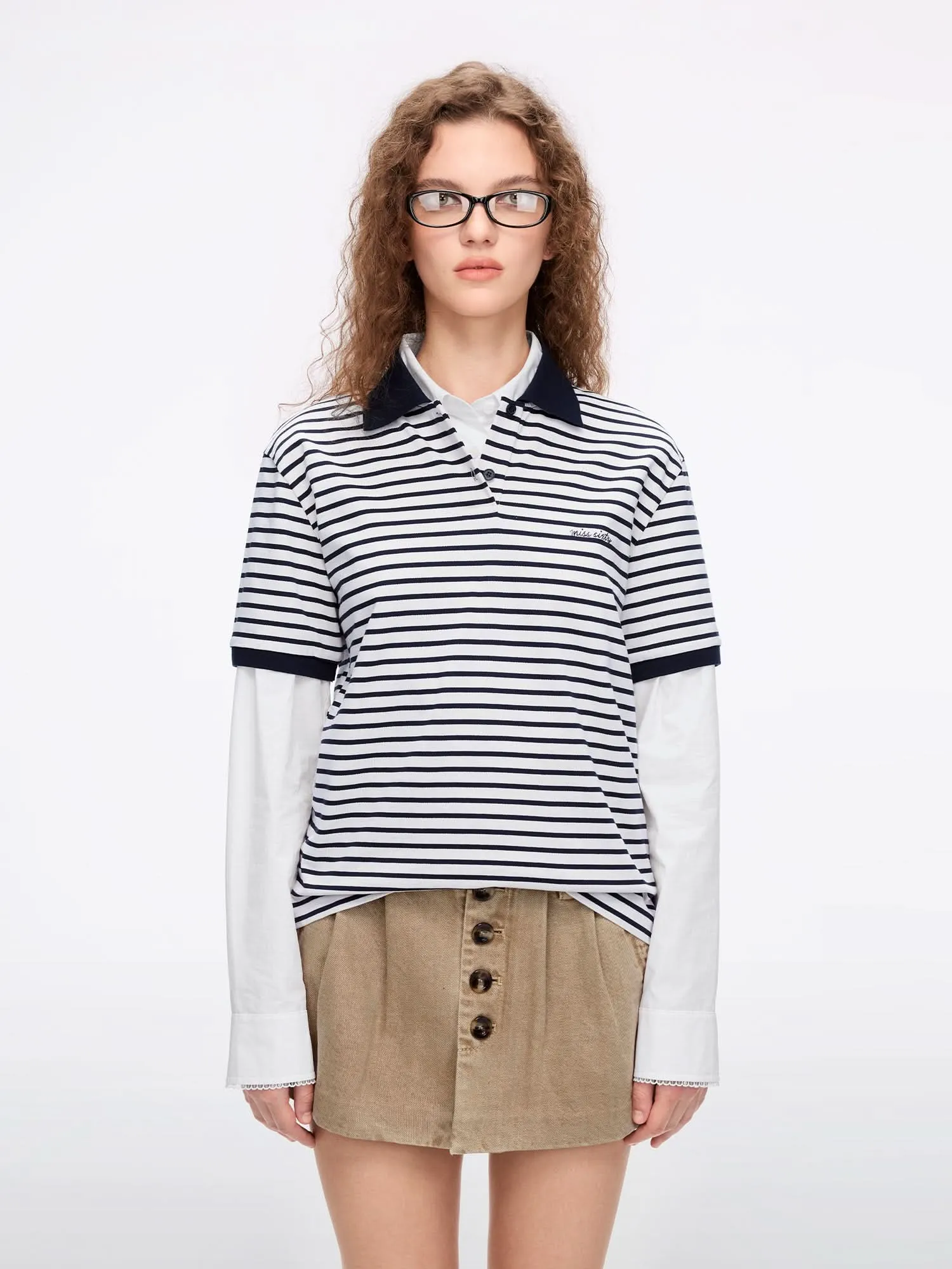 Striped Short-Sleeve T-Shirt