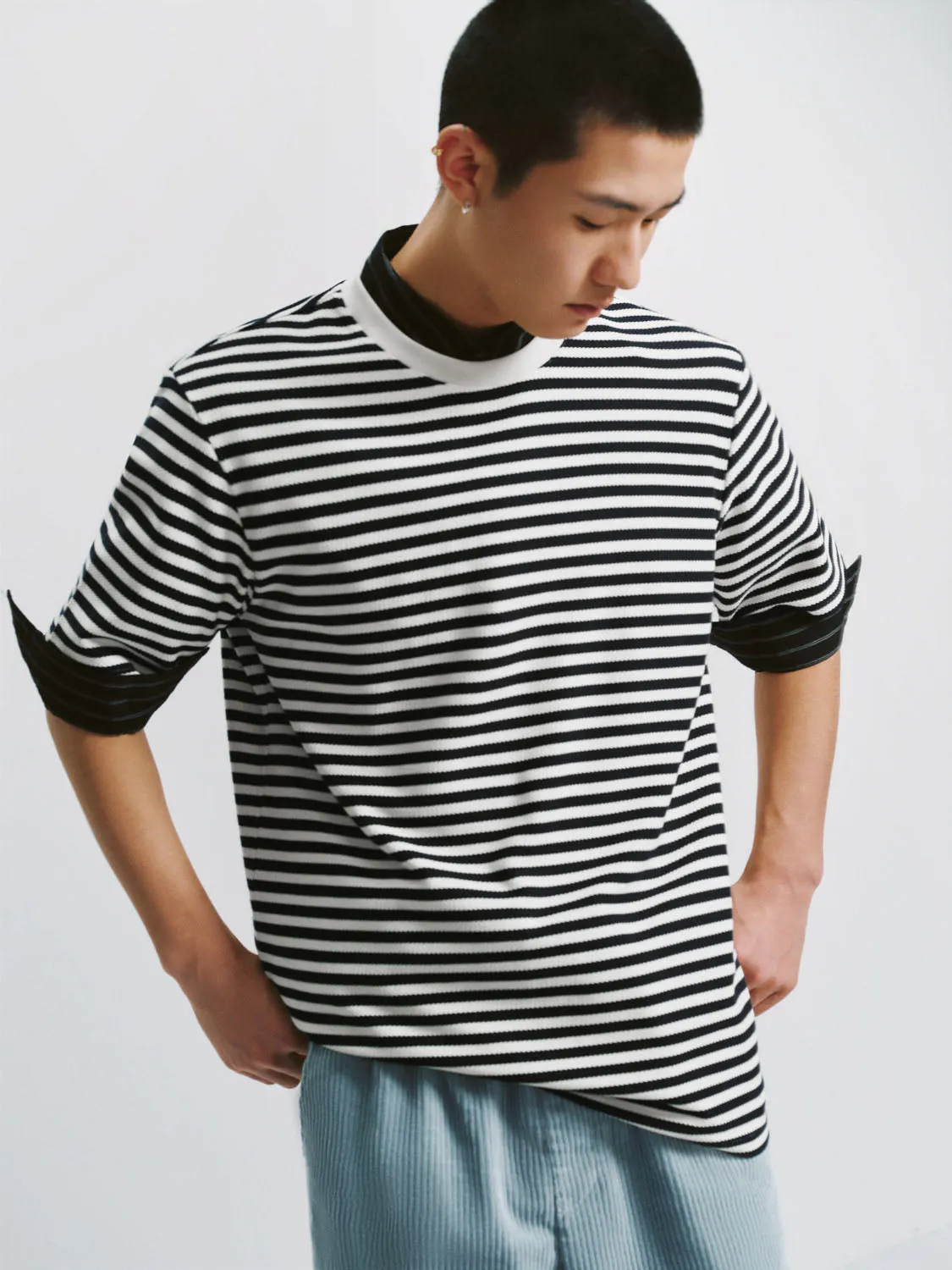 Striped Short Sleeve T-Shirts