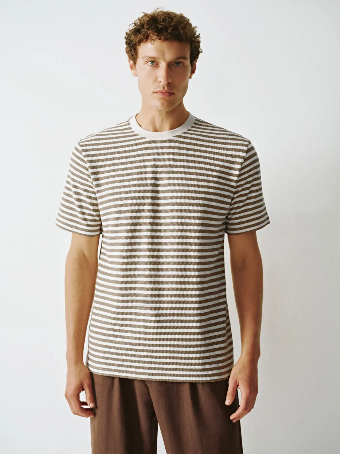 Striped Short Sleeve T-Shirts