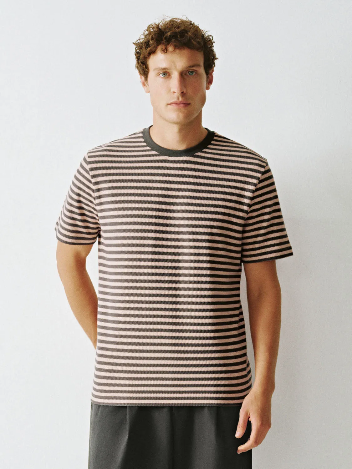 Striped Short Sleeve T-Shirts