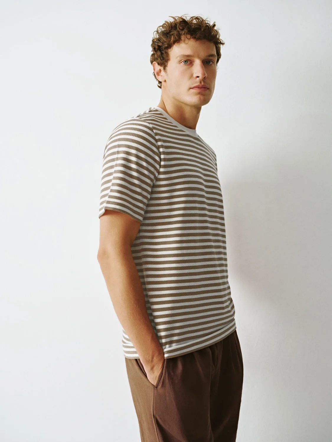 Striped Short Sleeve T-Shirts