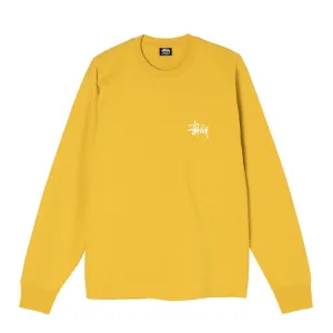 Stussy Basic Logo L/S T-Shirt Honey