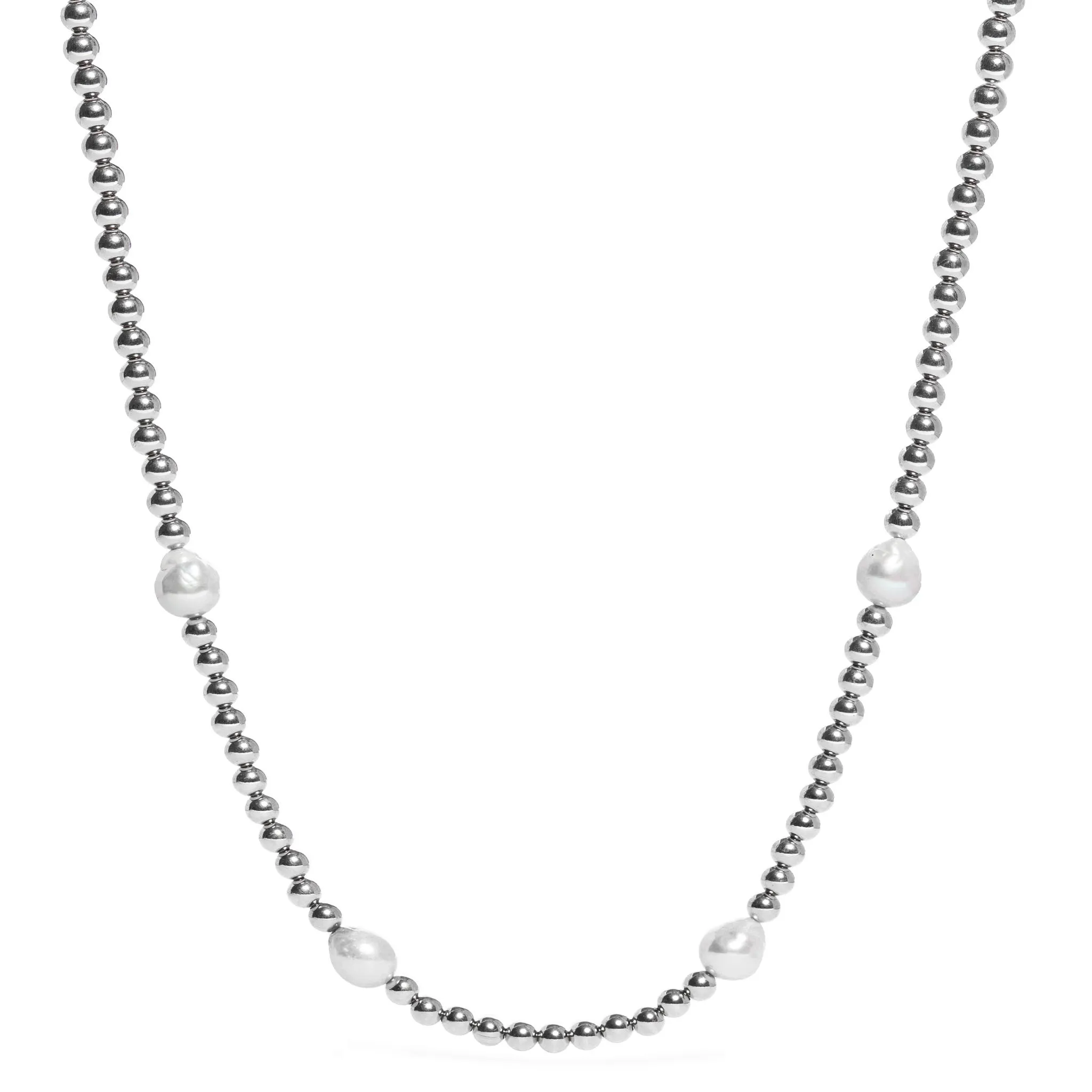 Styled Set: Two 925 Silver Necklaces