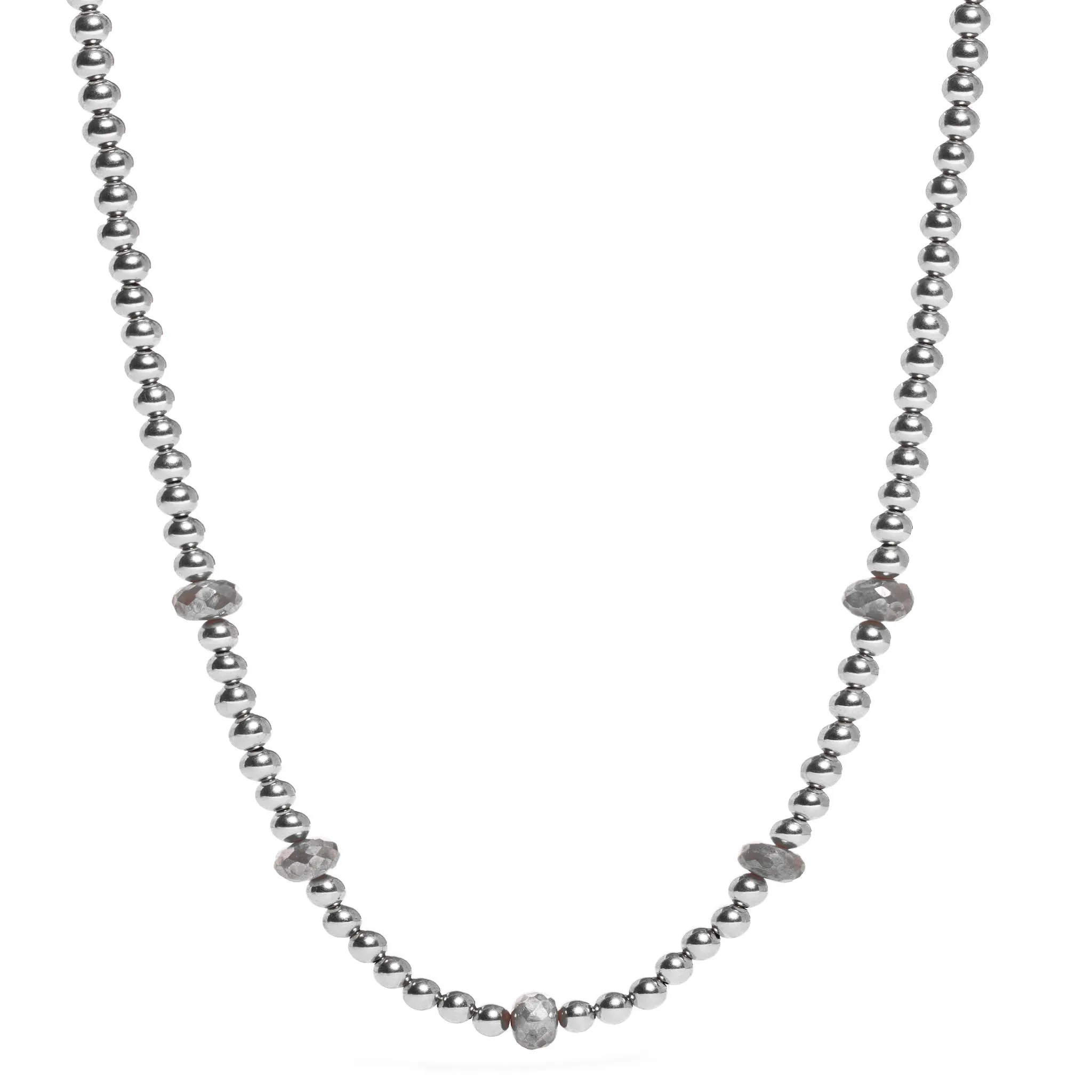 Styled Set: Two 925 Silver Necklaces