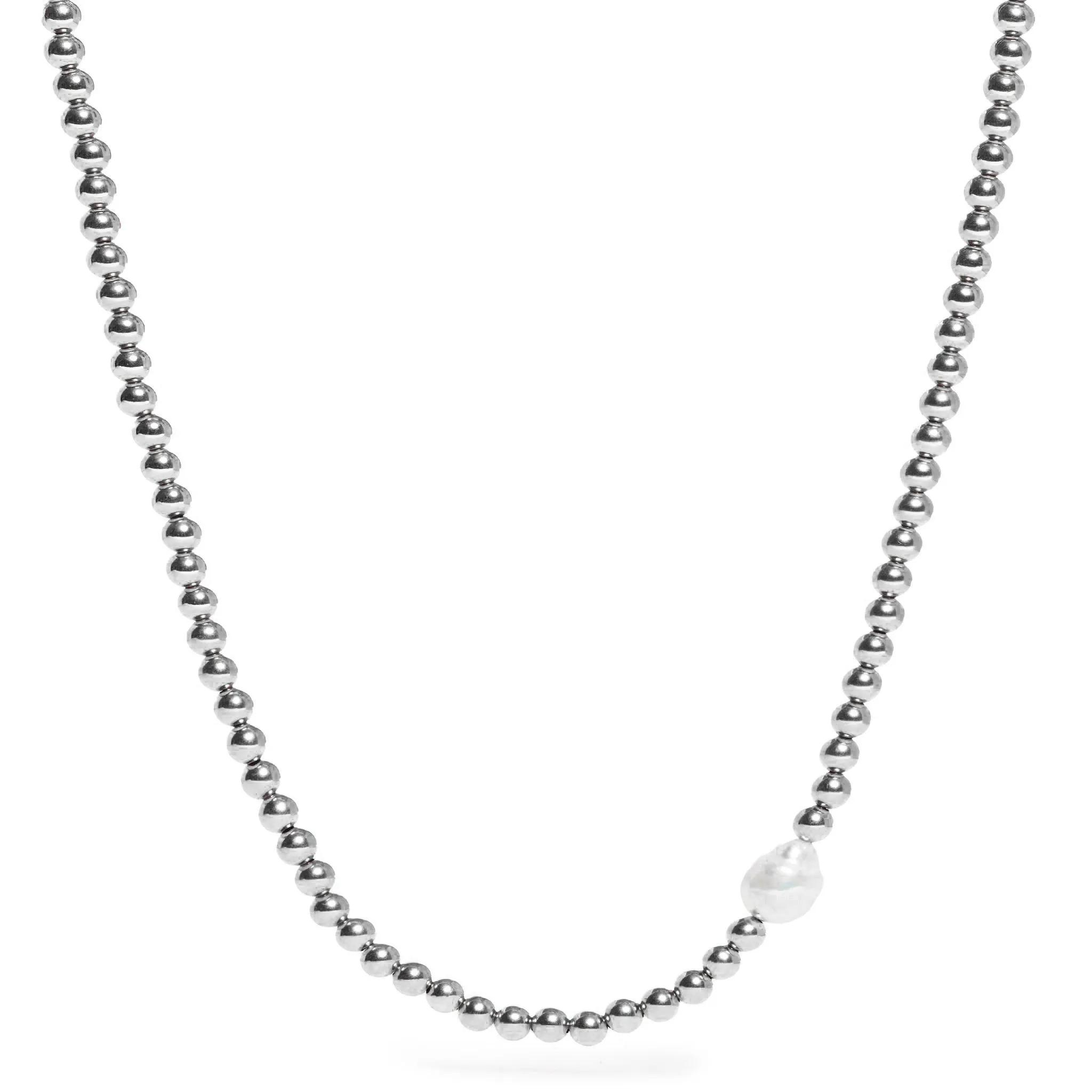Styled Set: Two 925 Silver Necklaces