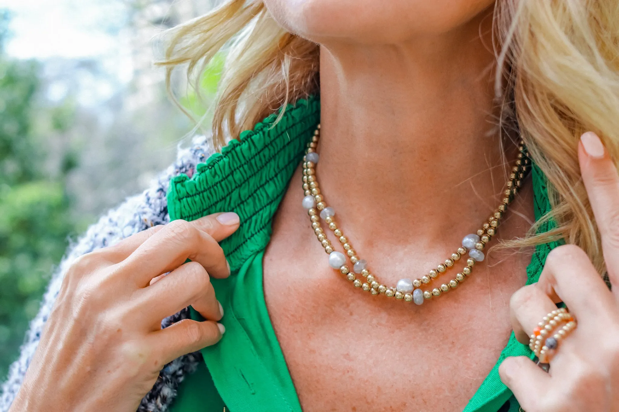 Styled Set: Two 925 Silver Necklaces