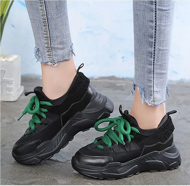Stylish Chunky Sneakers  For A Walk With your Pet