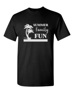 Summer family fun t-shirt, summer t-shirt, beach party t-shirt
