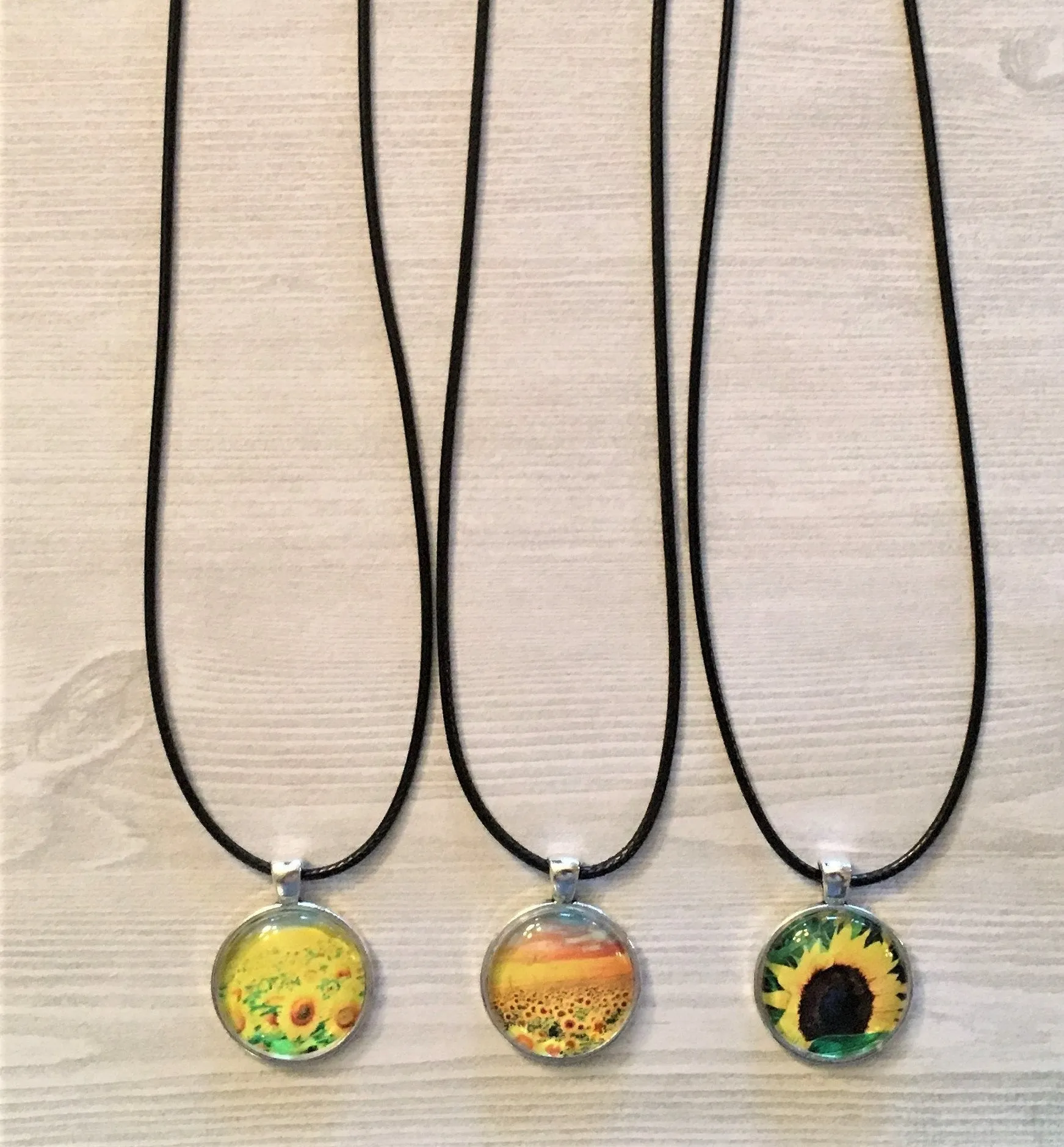 Sunflower Necklaces