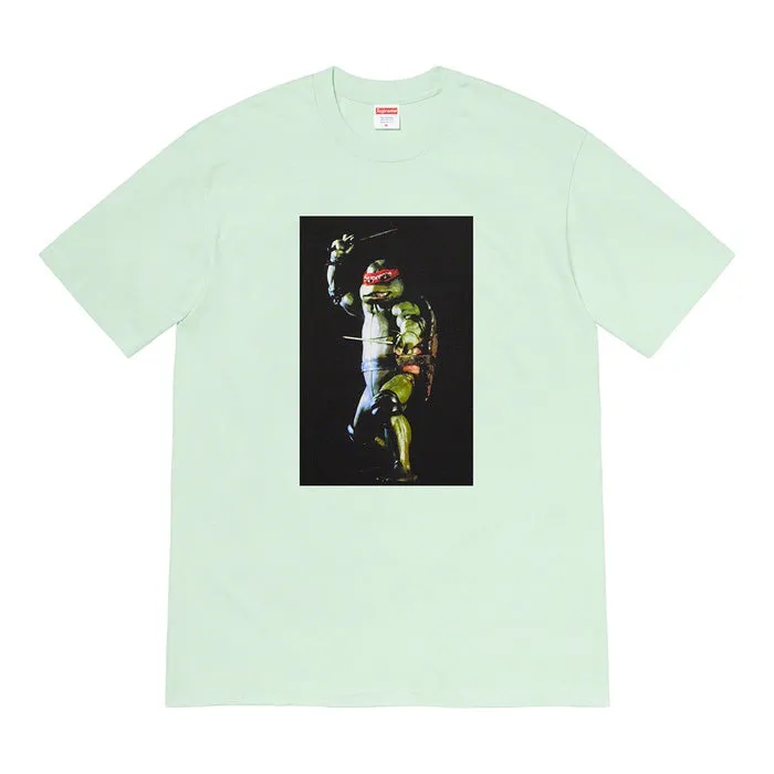 Supreme Raphael Tee- Pale Aqua