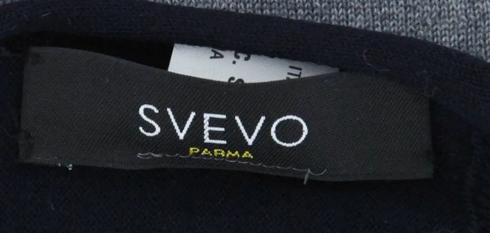 Svevo Parma Gray Wool Scarf