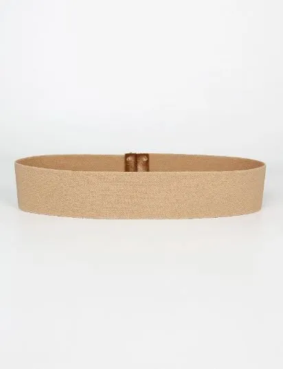 Symmetrical Buckle Wide Belt