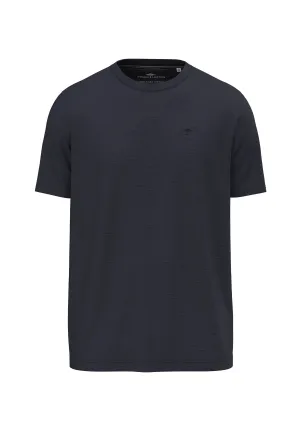 T-Shirt aus Baumwolle mit Rundhalsausschnitt und Logo Detail