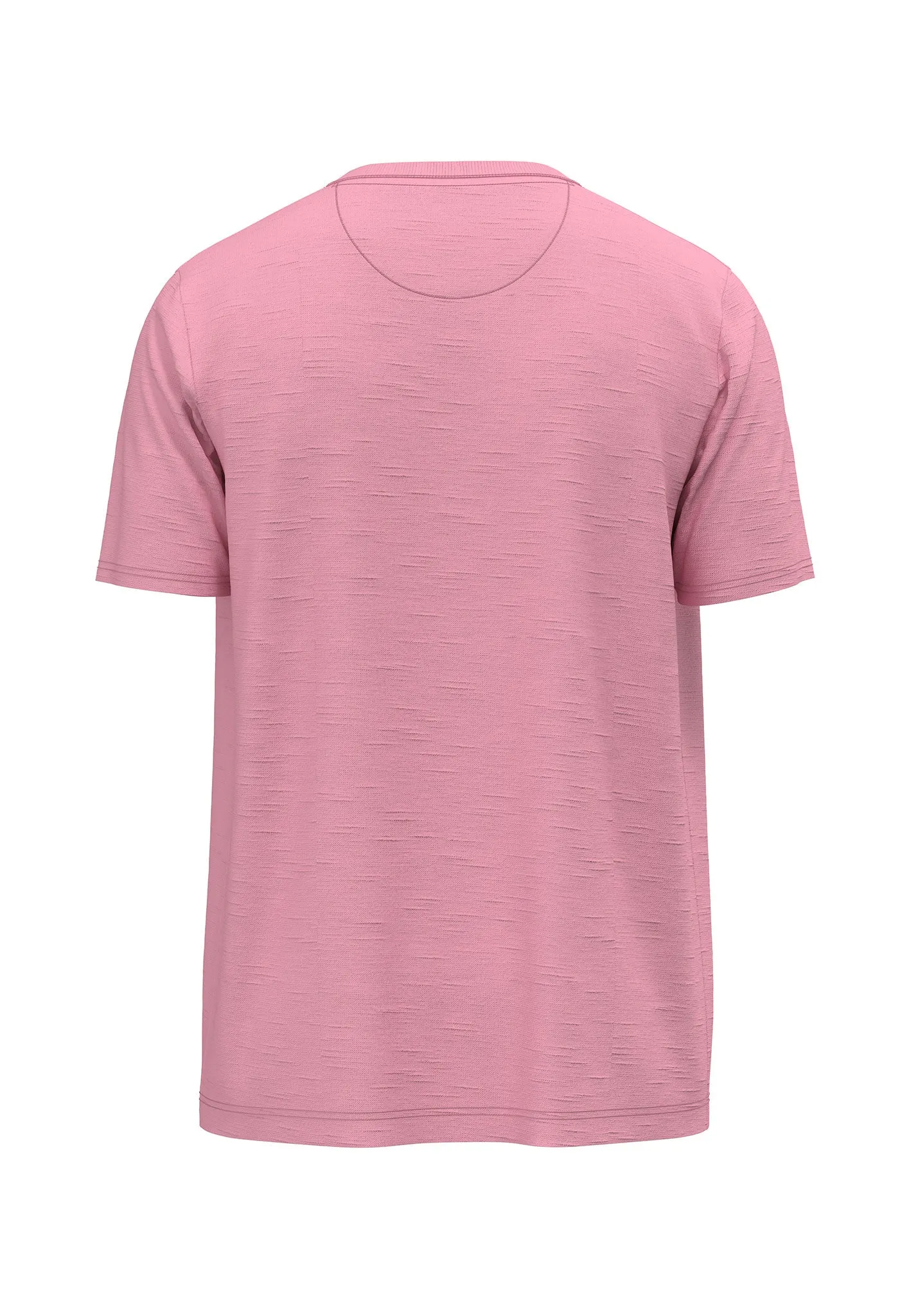 T-Shirt aus Baumwolle mit Rundhalsausschnitt und Logo Detail