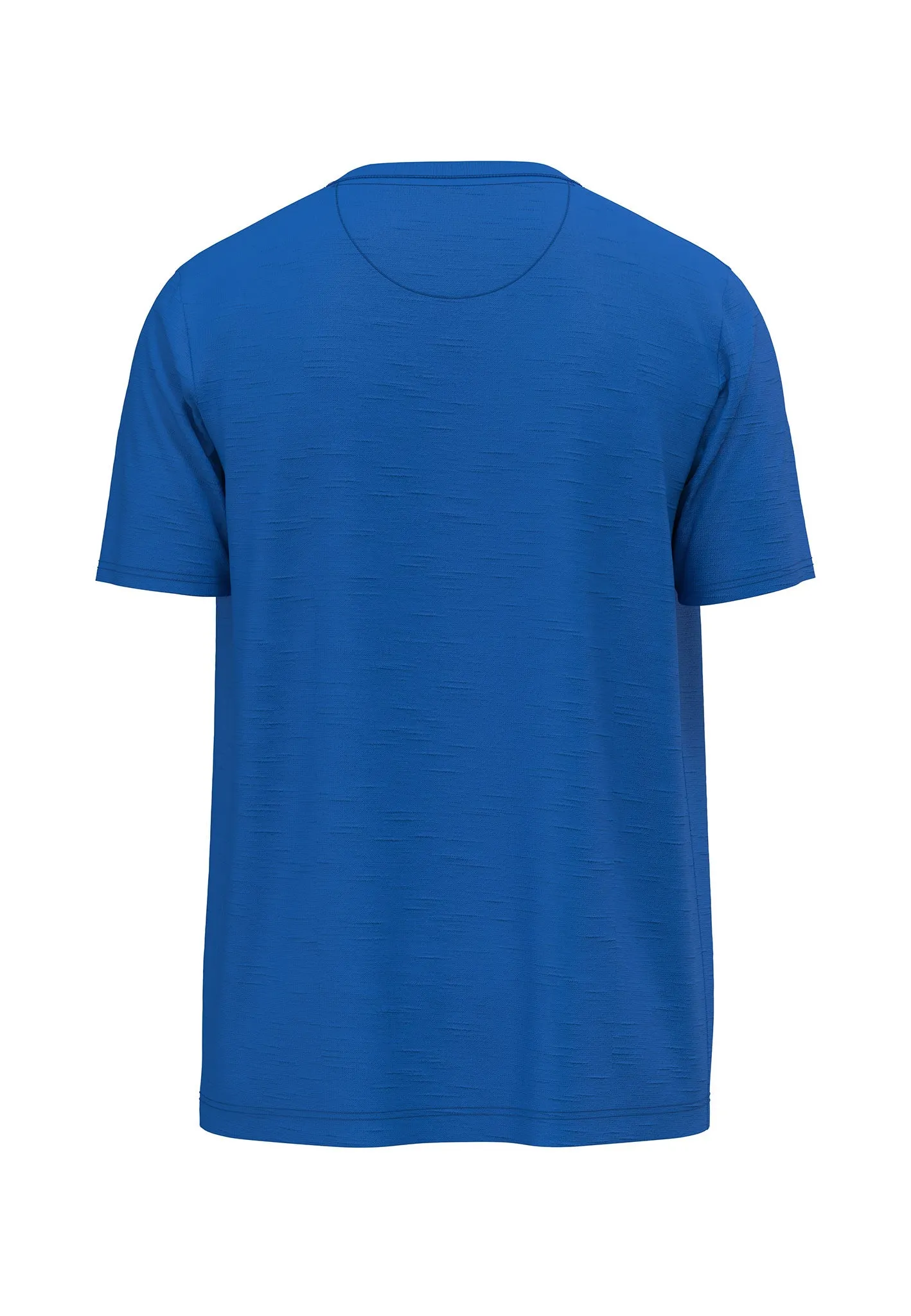 T-Shirt aus Baumwolle mit Rundhalsausschnitt und Logo Detail