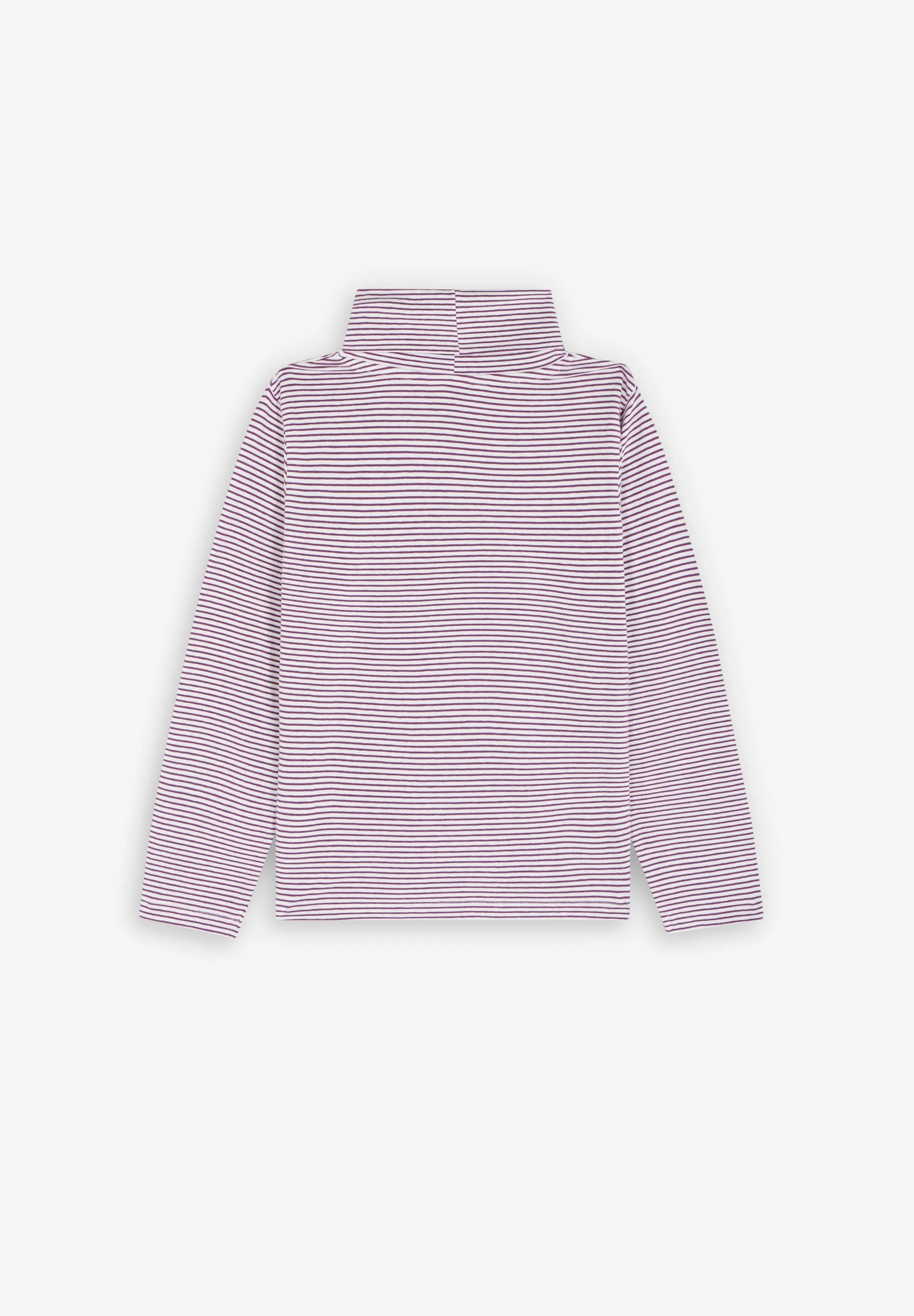 T-SHIRT GOLA ÀS RISCAS