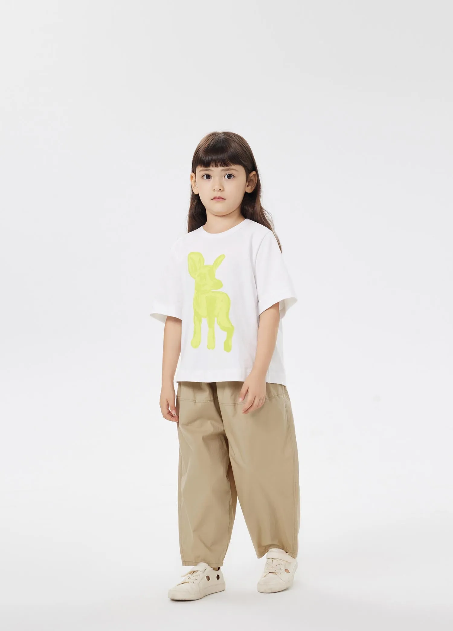 T-Shirt / jnby by JNBY Deer Printed Short Sleeve T-Shirt