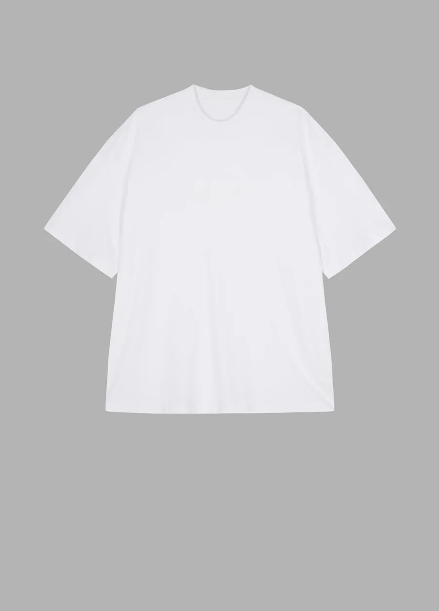 T-Shirt/JNBY Micro Elastic V-neck Short- sleeved T-shirt