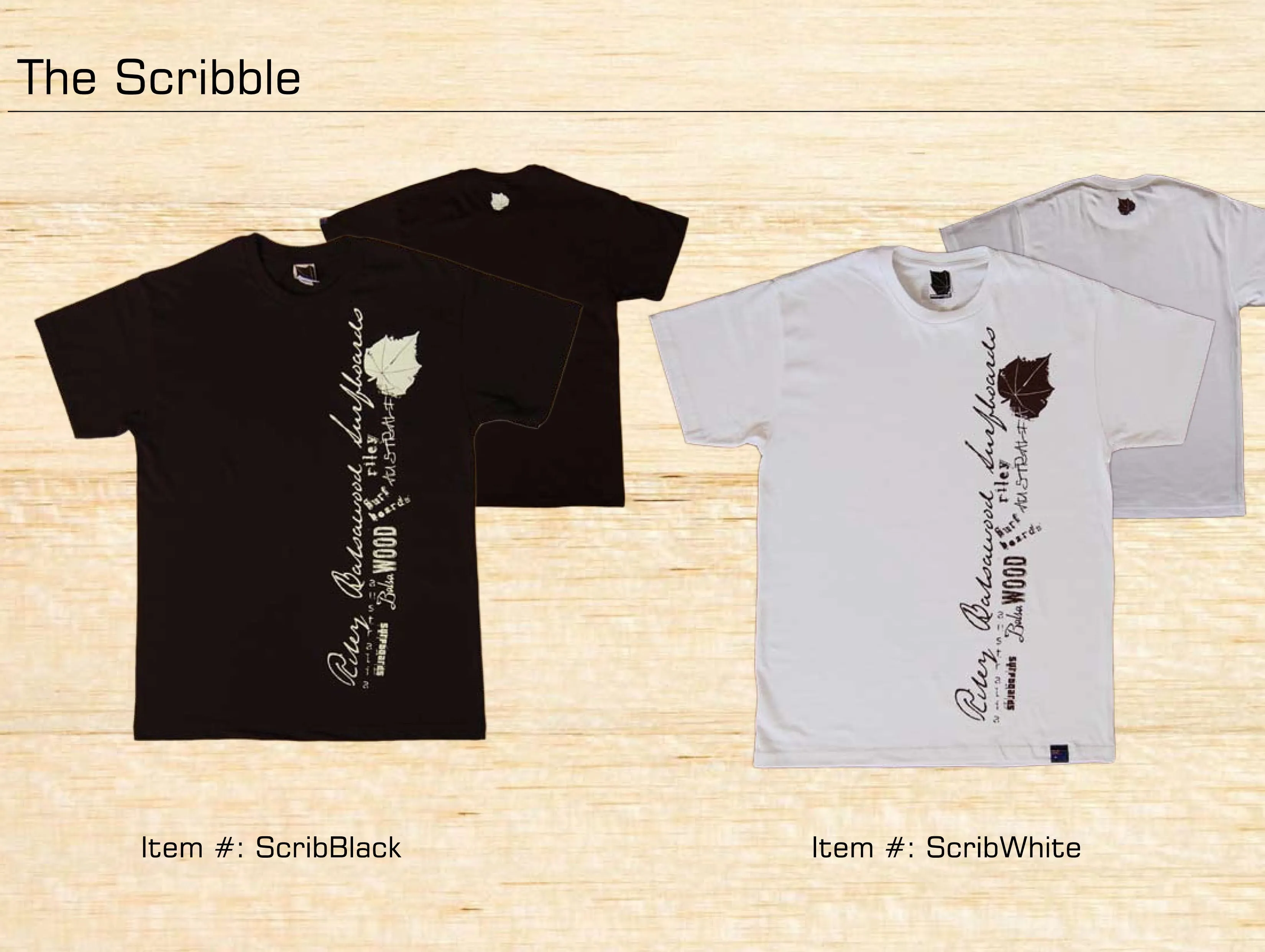 T-Shirts with different colours, sizes and designs from the last 25 years