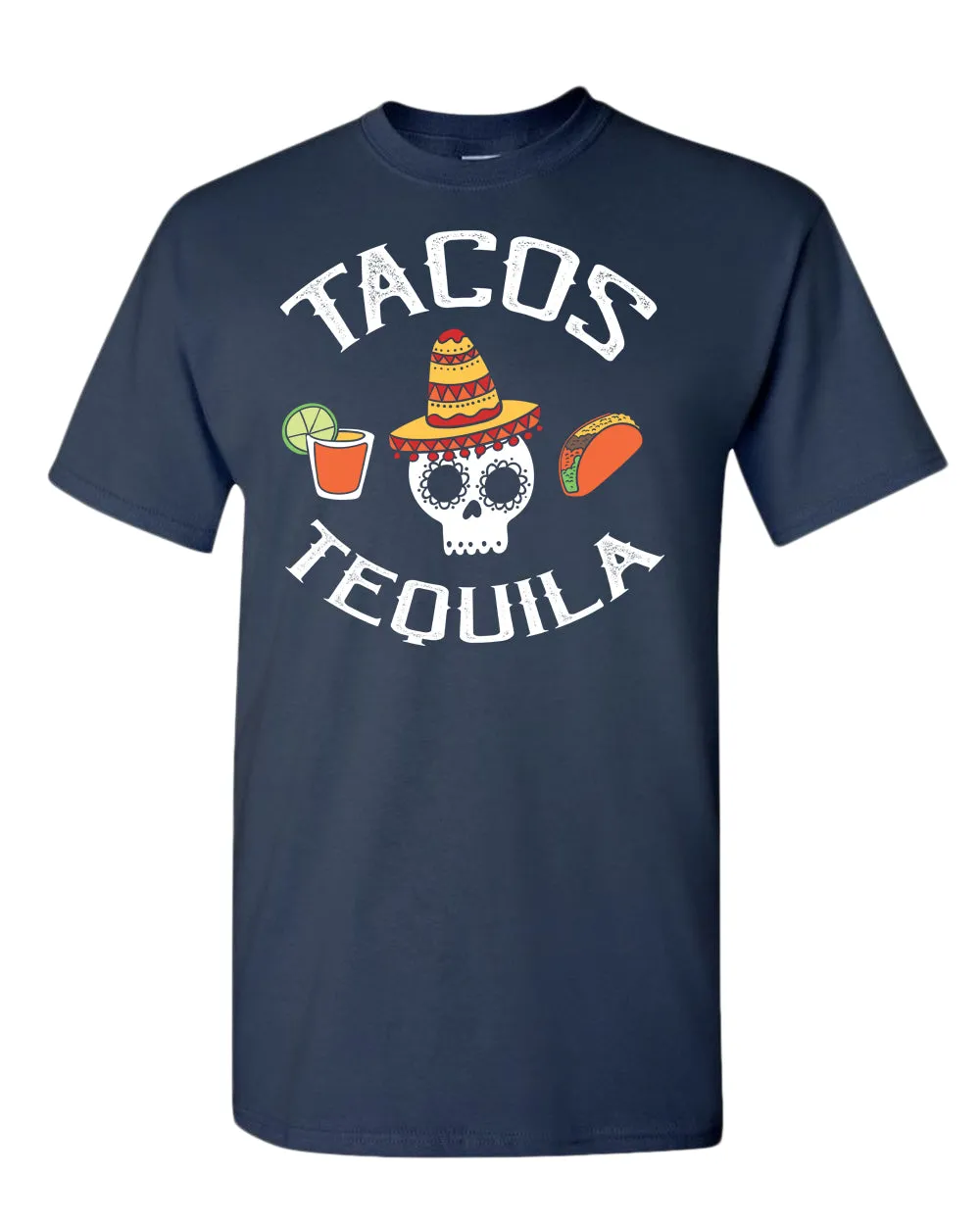 Tacos tequila t-shirt, drinking tees
