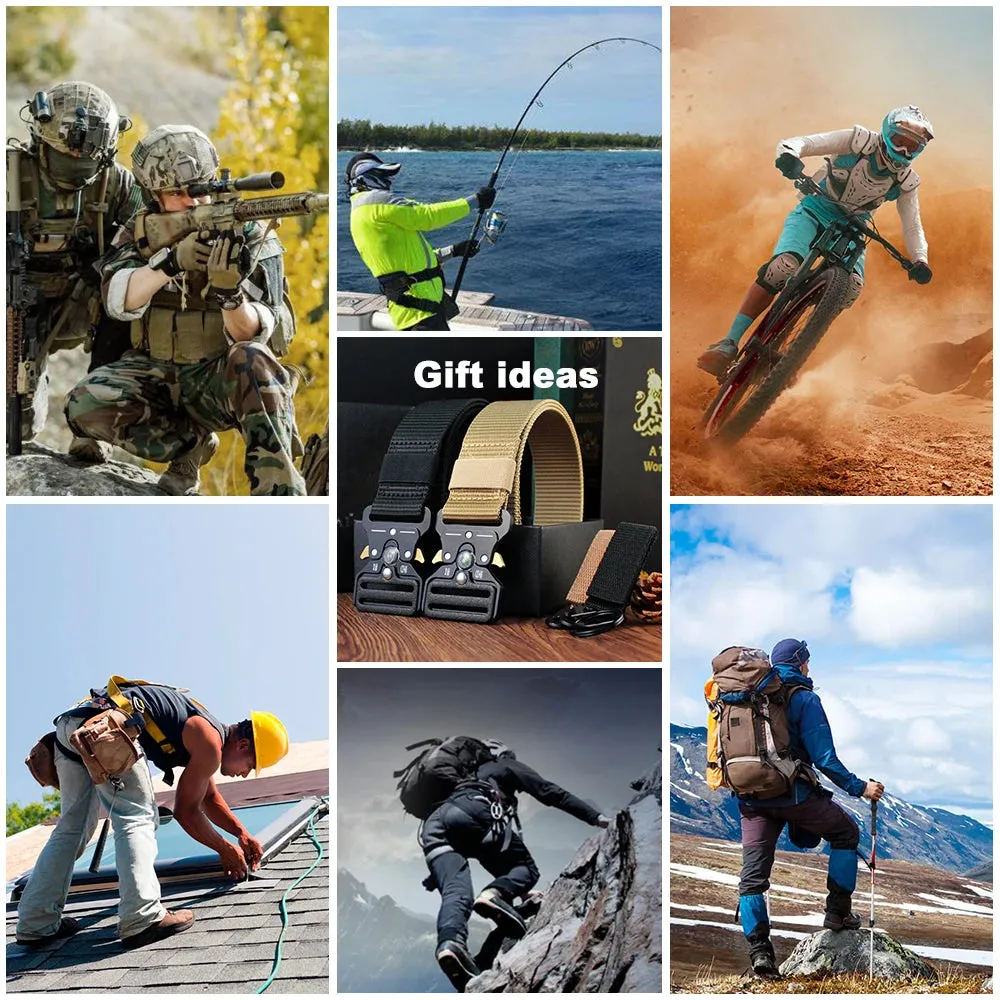 Tactical Compass Belt for Men
